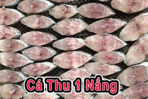 Cá Thu 1 Nắng Cắt Khúc -1kg